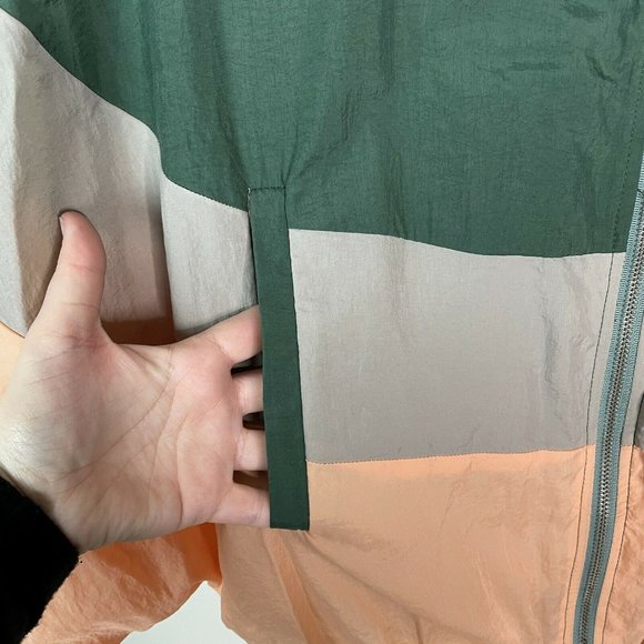 Anthropologie Elevenses Color Block Windbreaker - Picture 6 of 6